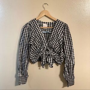 50’s inspired crop top